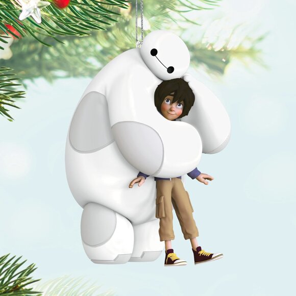 New! Disney Big Hero 6 Hallmark Keepsake Ornament 2024 Hiro & Baymax - Picture 5 of 5